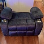 Grey Chenille Recliner Platinum Big and Tall Dual Motor Power Lift Chair with Massage, Heating and 2-Cup Holder photo review