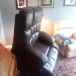 Grey Chenille Recliner Platinum Big and Tall Dual Motor Power Lift Chair with Massage, Heating and 2-Cup Holder photo review