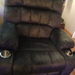 Grey Chenille Recliner Platinum Big and Tall Dual Motor Power Lift Chair with Massage, Heating and 2-Cup Holder photo review